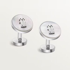 Cartier cufflinks in mother-of-pearl
