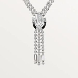 Cartier Geometry & Contrast necklace