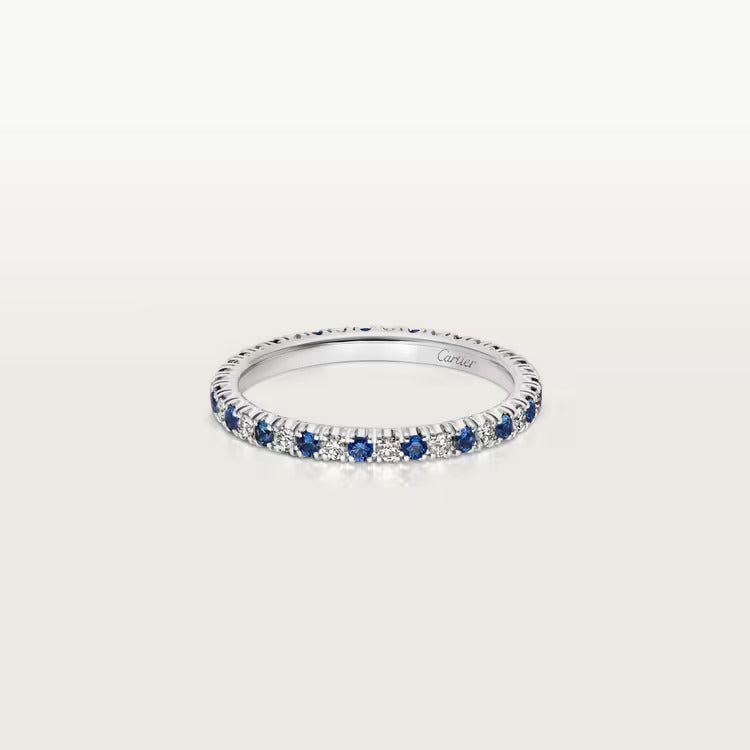 Cartier Etincelle de Cartier wedding band, 2 mm width, paved