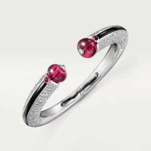 Cartier Beautés du Monde bracelet, rubellite, paved