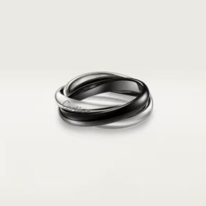 Cartier Trinity ring, ceramic, classic model