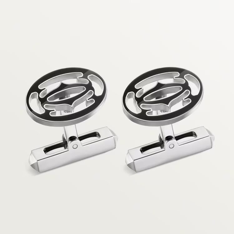Cartier Double C de Cartier cufflinks