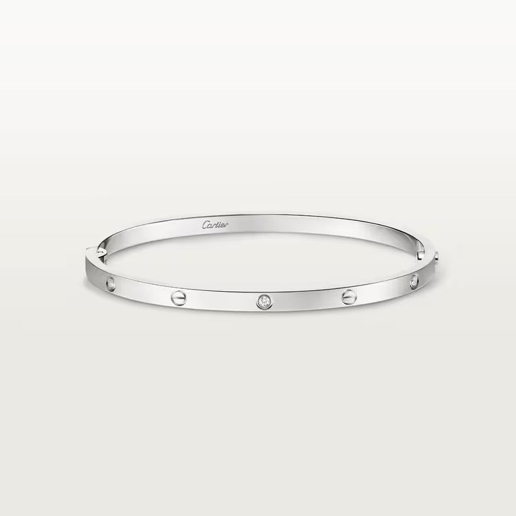 Cartier LOVE bracelet, small model, 6 diamonds
