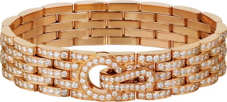 Cartier Agrafe bracelet, paved