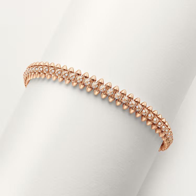 Cartier Clash de Cartier bracelet, flexible, small model, paved - Image 4