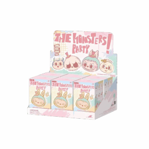 Labubu The Monsters Party Series Reversible Plush Doll Sealed Case (6 Blind Box)