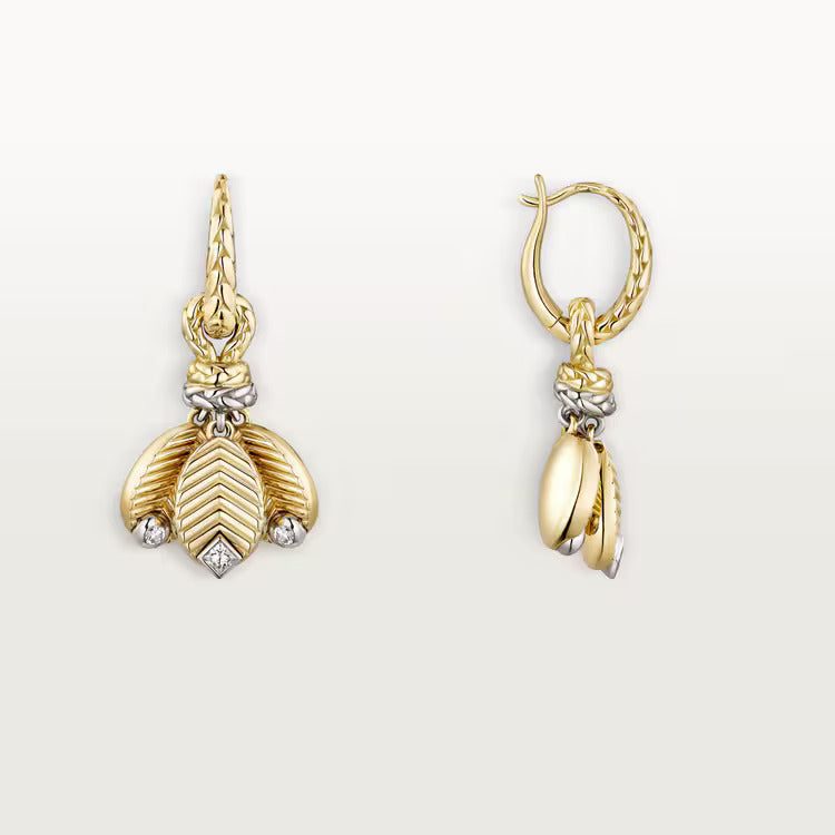 Cartier Grain de Café earrings - Image 3