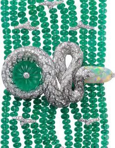 Cartier High Jewelry Fauna and Flora bracelet