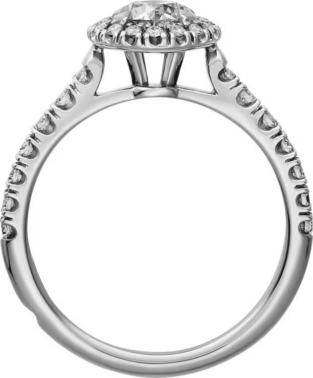 Cartier Destinée solitaire, brilliant-cut diamond, paved - Image 3