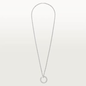 Cartier Juste un Clou long necklace, multiwear, extra-large model, paved