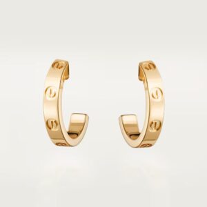 Cartier LOVE hoop earrings, small model
