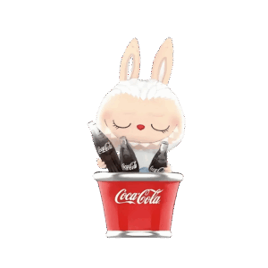 Labubu The Monsters Coca-Cola Series Time to Cool Down Figure