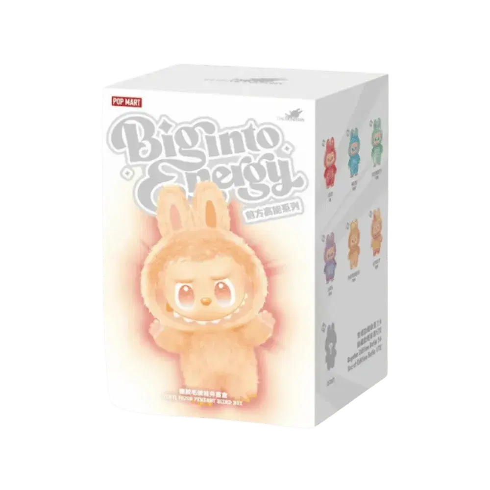 Labubu The Monsters Big into Energy Series Vinyl Plush Pendant Single Blind Box Pack of 1