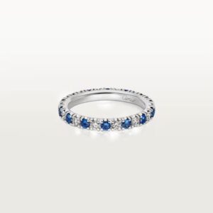 Cartier Etincelle de Cartier wedding band, 2.6 mm width, paved