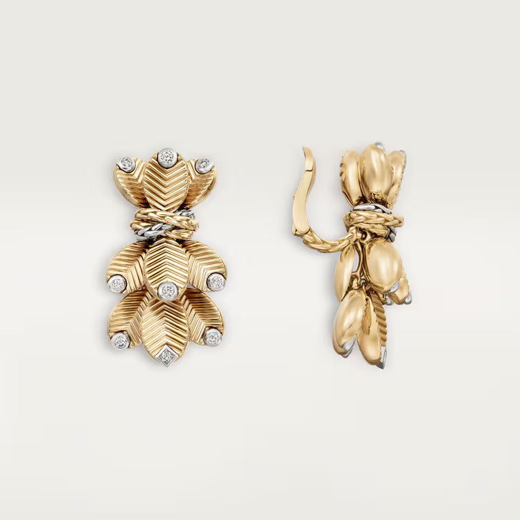 Cartier Grain de Café earrings - Image 3