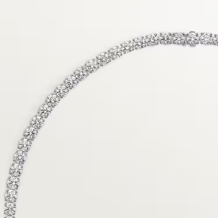 Cartier Lignes Essentielles necklace, brilliant-cut diamonds - Image 4