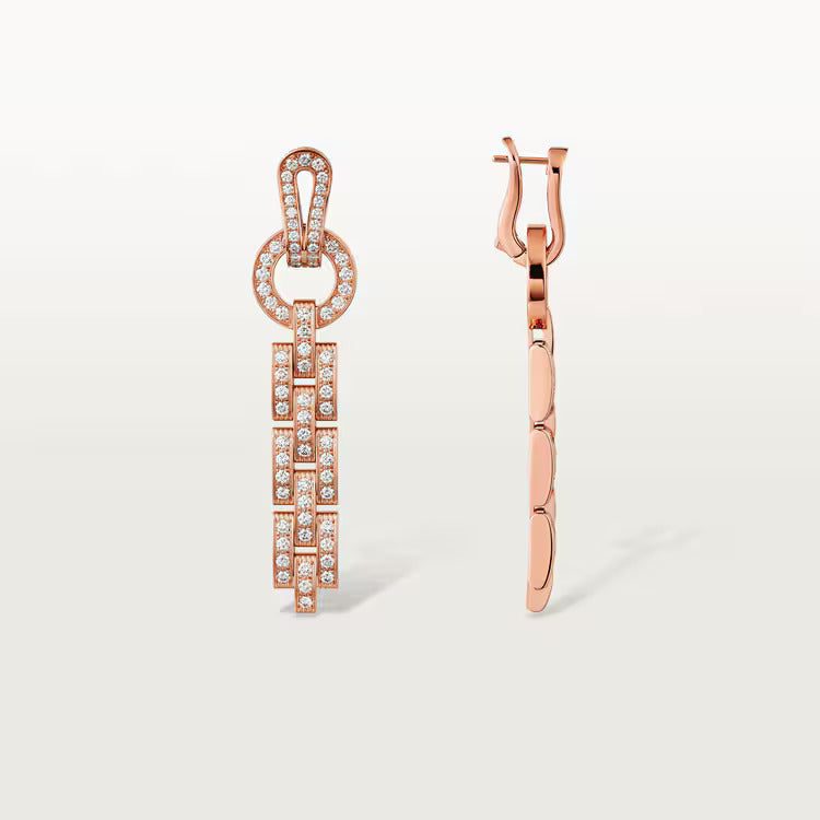 Cartier Agrafe earrings, paved - Image 3