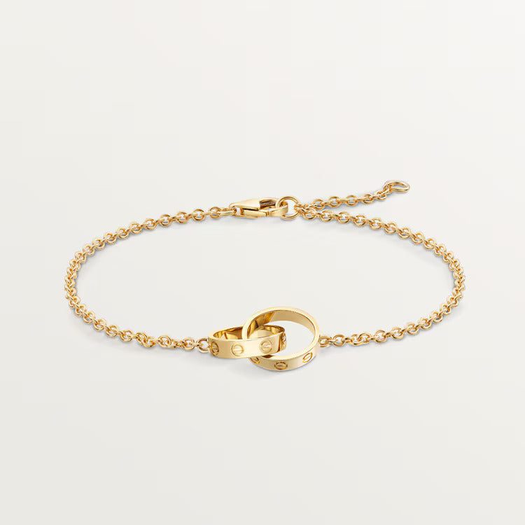 Cartier LOVE bracelet, on chain - Image 3