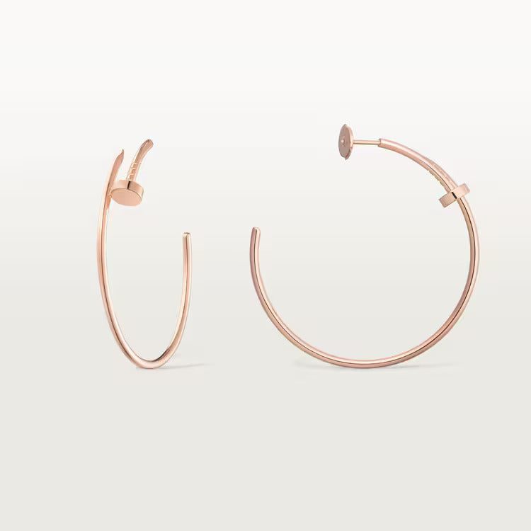 Cartier Juste un Clou hoop earrings, large model - Image 4