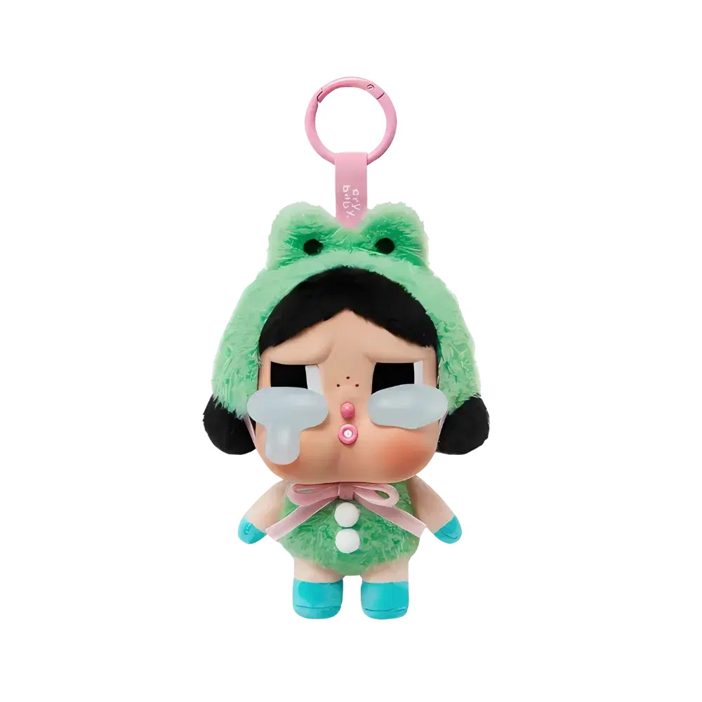 CryBaby Crying Again Series What A Frog Vinyl Face Plush