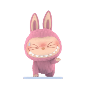 THE MONSTERS Labubu Lazy Yoga Series Sweating Figure