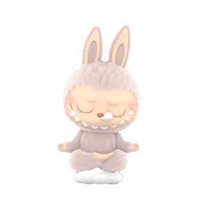 THE MONSTERS Labubu Lazy Yoga Series Sleeping Figure