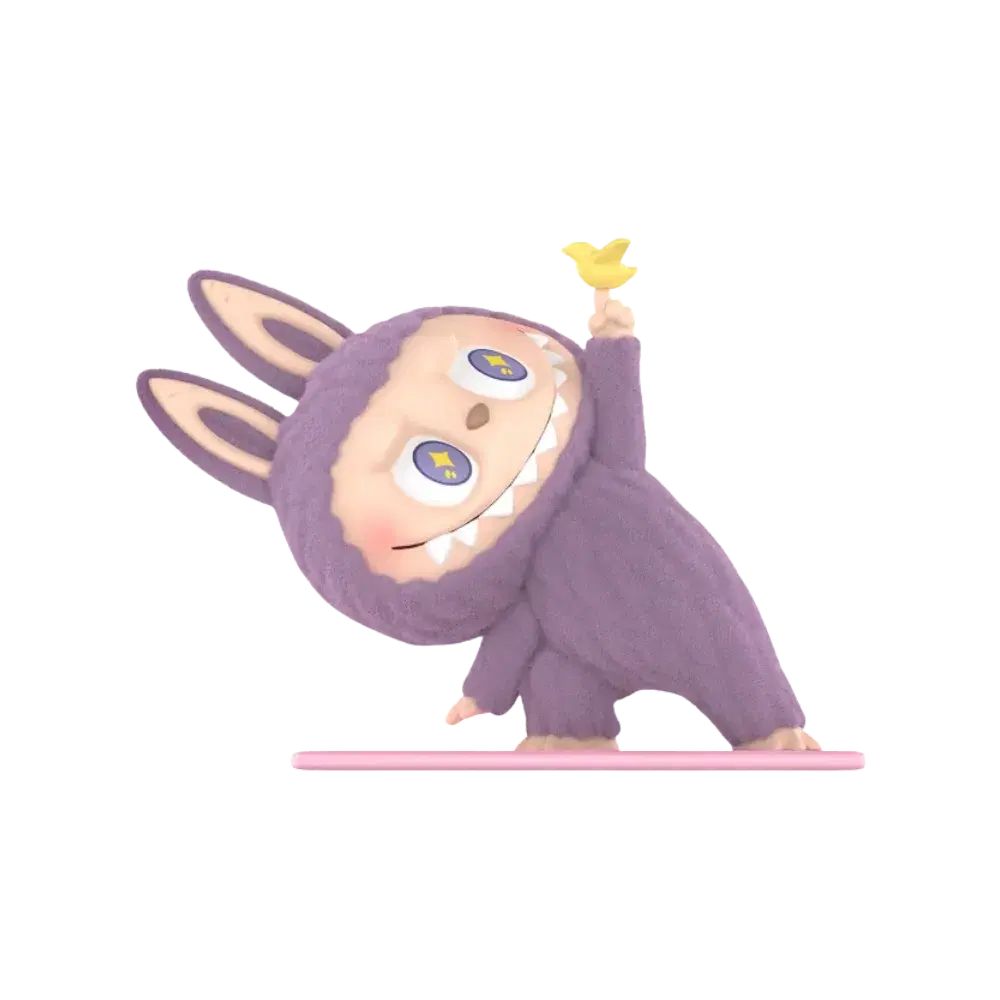 THE MONSTERS Labubu Lazy Yoga Series Little Bird Figure