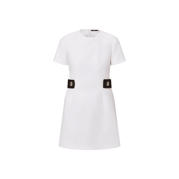 Louis Vuitton Anchor Button Martingale Dress
