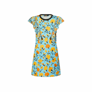 Louis Vuitton Carnation Print Flounce T-Shirt Dress