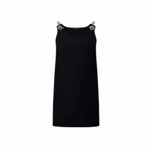 Louis Vuitton Chain Strap Technical Gabardine Dress