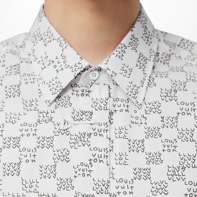 Louis Vuitton Damier Spread Long-Sleeved Shirt - Image 4