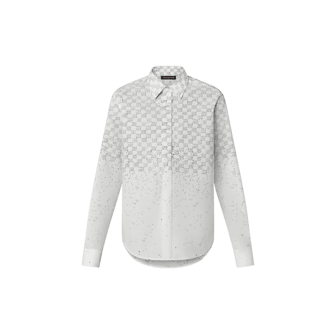 Louis Vuitton Damier Spread Long-Sleeved Shirt
