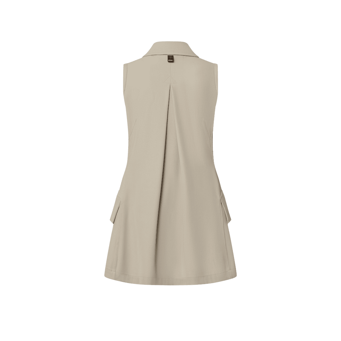 Louis Vuitton Double-Breasted Vent Dress - Image 3
