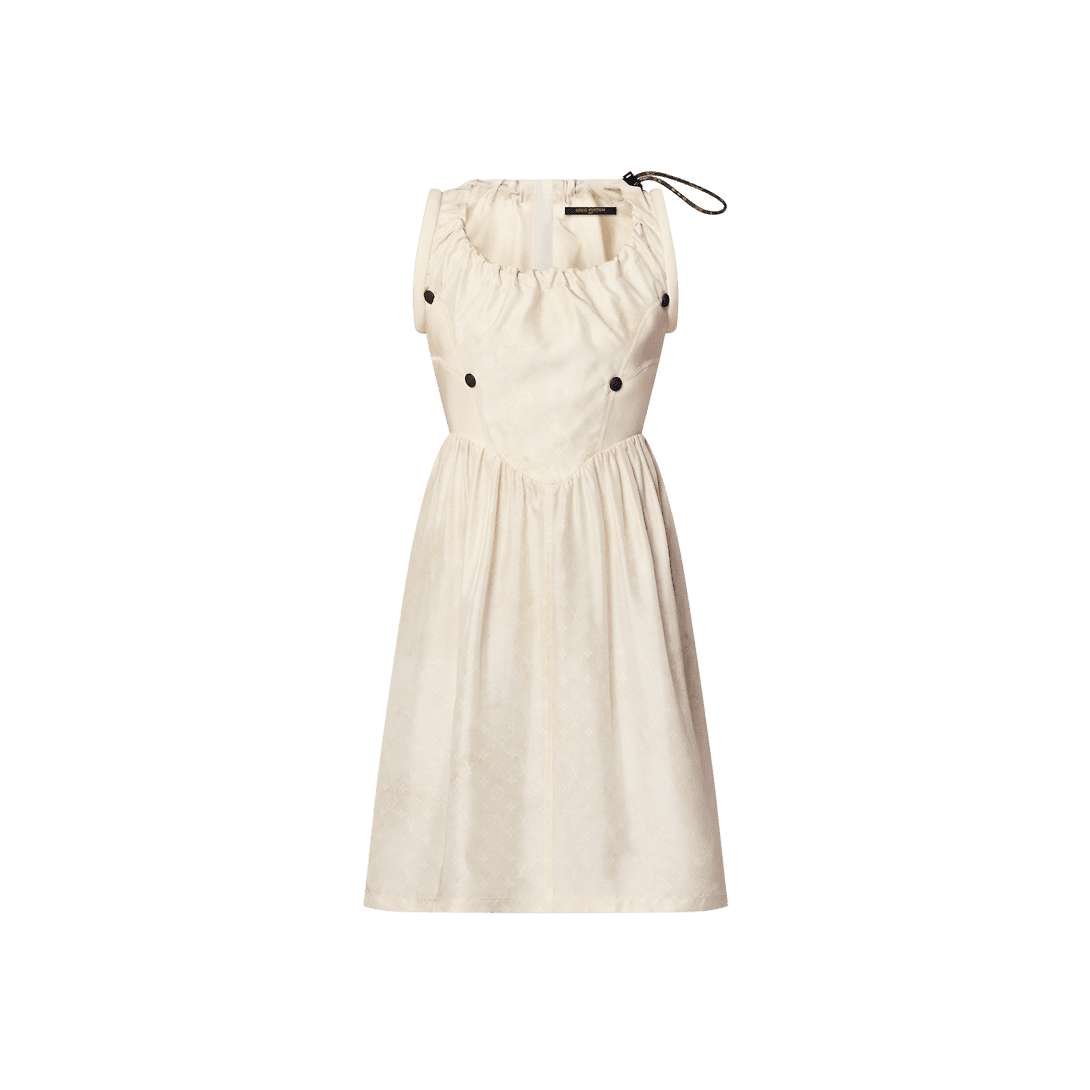 Louis Vuitton Drawstring Scuba Dress