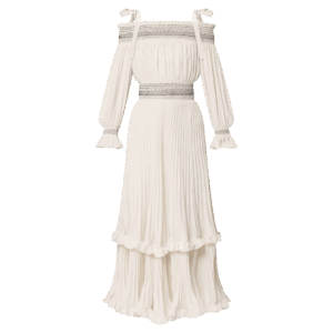 Louis Vuitton Embroidered Band Dress