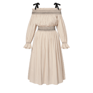 Louis VuittonEmbroidered Off-The-Shoulder Dress