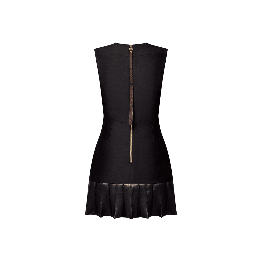 Louis Vuitton Fin Flounce Mikado Dress - Image 3