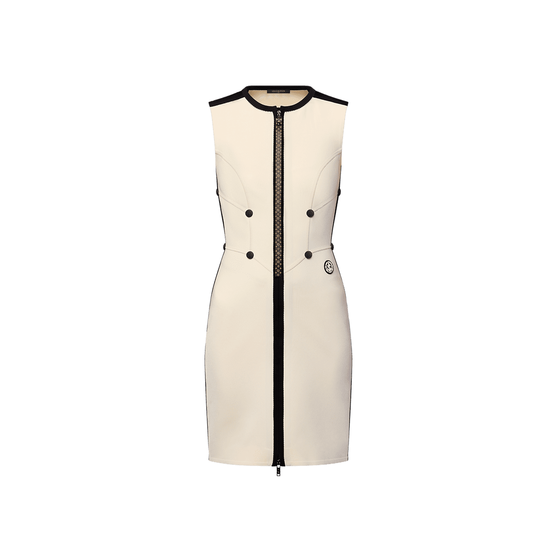 Louis Vuitton Fitted Scuba Dress