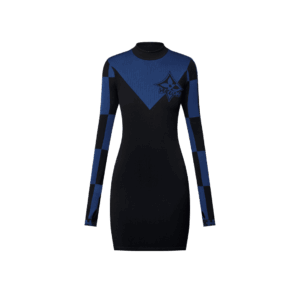 Louis Vuitton Graphic Compression Knit Dress