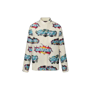Louis Vuitton   Graffiti Pajama Long-Sleeved Shirt