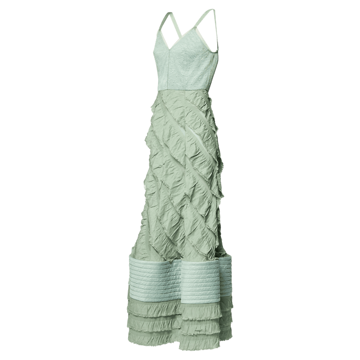 Louis Vuitton Mermaid Hem Flounce Gown - Image 2