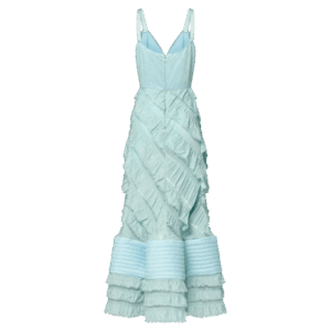 Louis Vuitton Mermaid Hem Flounce Gown
