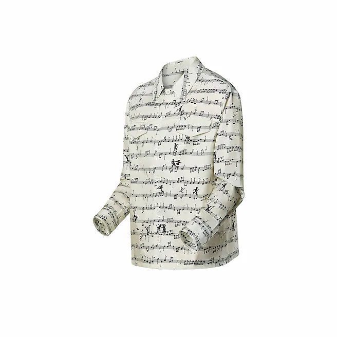 Louis Vuitton Military Silk Shirt - Image 2