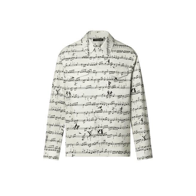 Louis Vuitton Military Silk Shirt