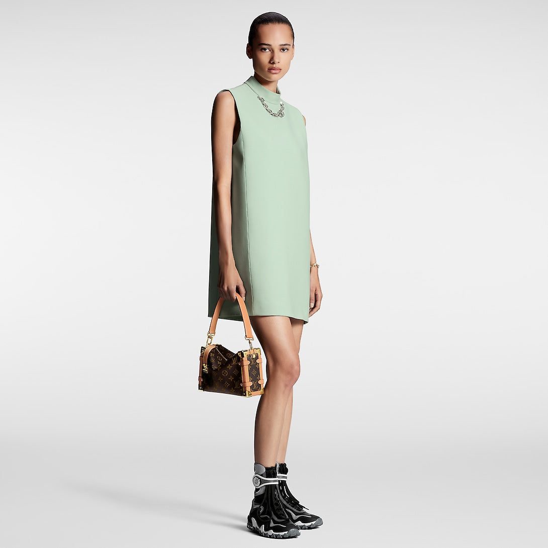Louis Vuitton Mock-Neck Straight Dress - Image 2