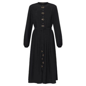 Louis Vuitton Monogram Accent Pleat Dress