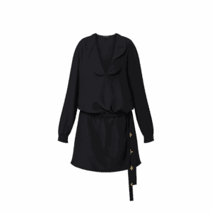 Louis Vuitton Monogram Accent Shirt Dress