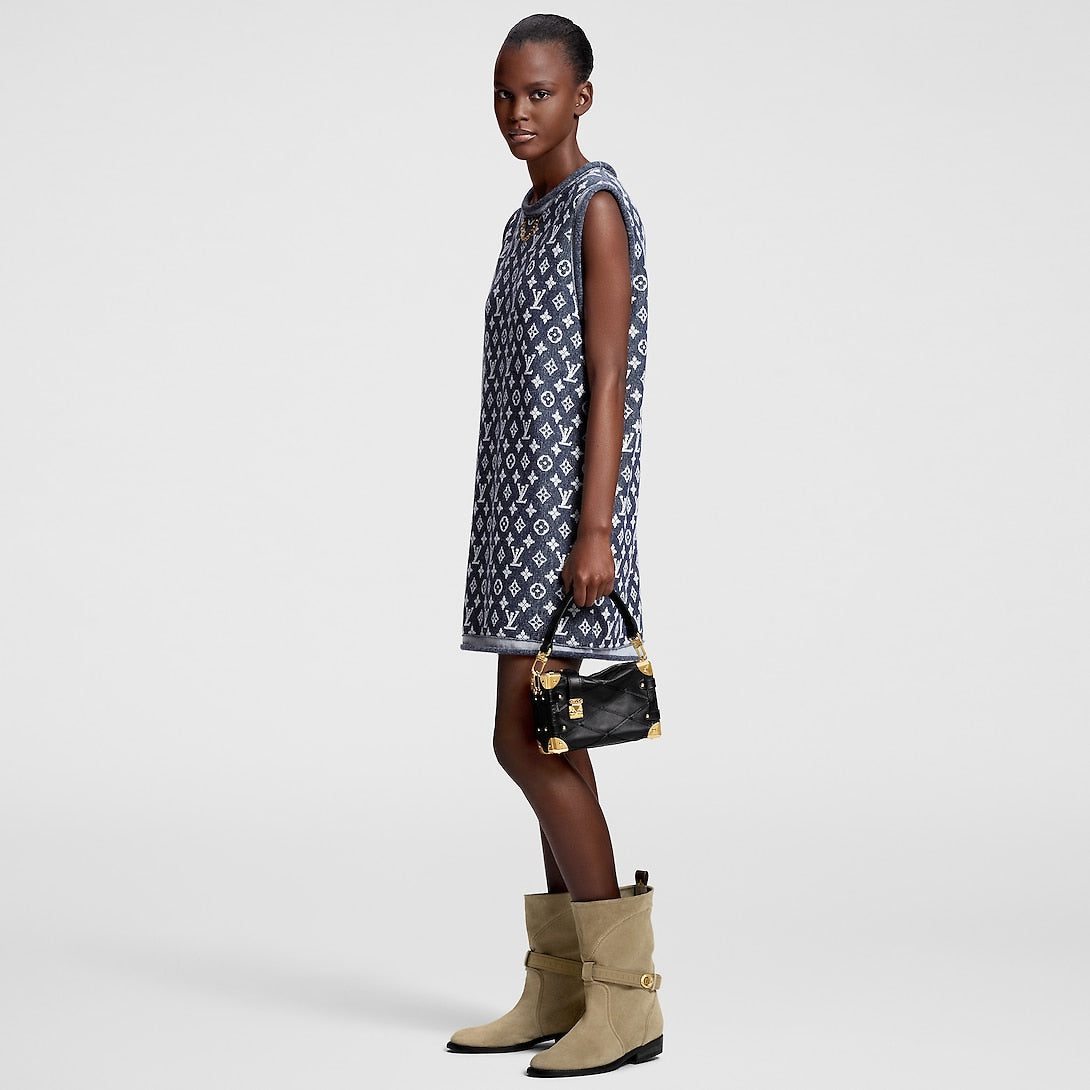 Louis Vuitton Monogram Jacquard Knit Dress - Image 2