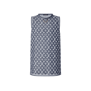 Louis Vuitton Monogram Jacquard Knit Dress