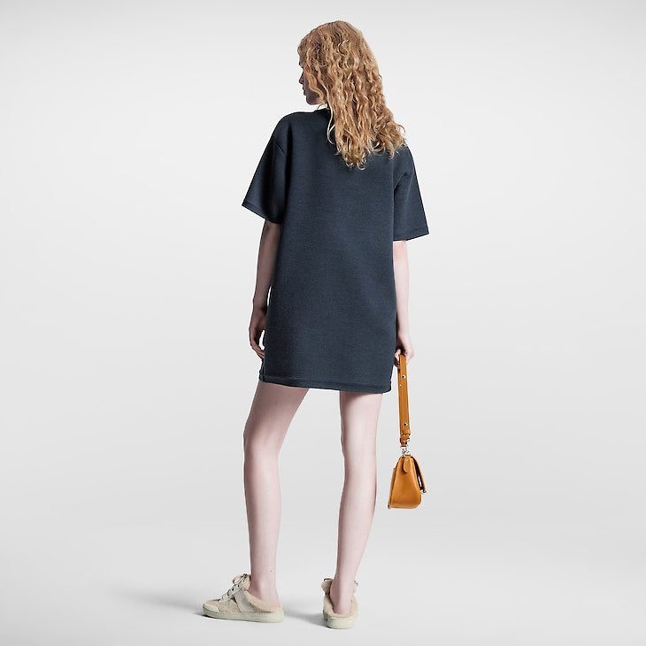 Louis Vuitton Monogram Pocket Knit T-Shirt Dress - Image 3